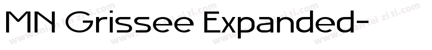 MN Grissee Expanded字体转换